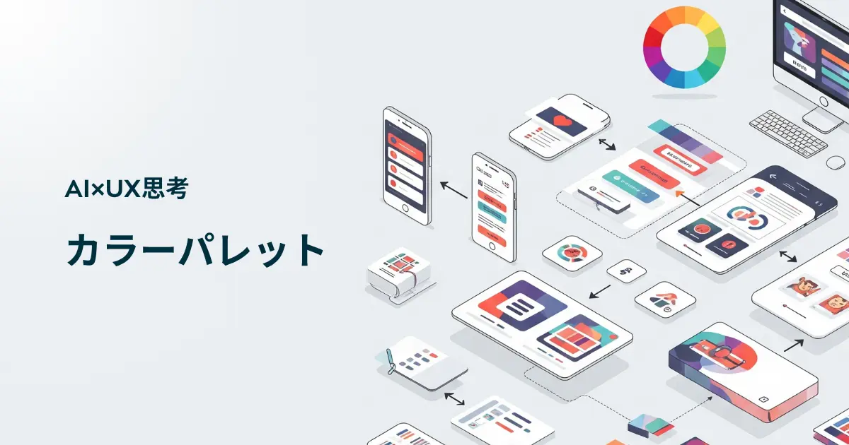 AIで極める！UX思考のWebカラーパレット設計
