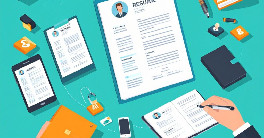 職務経歴書のPRエリアをブラッシュアップする、AI×最強プロンプトのイメージ